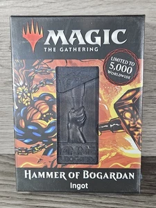 Limited Edition Magic the Gathering Hammer of Bogardan Ingot Metal Collectable  - Foto 1 di 2