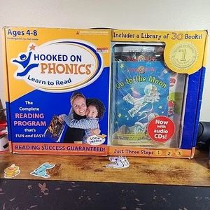 Hooked On Phonics Learn To Read Complete Box Set Ages 4-8 K-2nd Grade Open Box - Imagen 1 de 3
