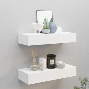 Estante con Cajón de Pared Balda Flotante Expositora Almacenaje MDF vidaXL - Imagen 1 de 36
