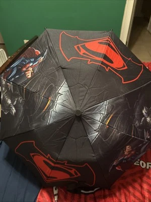 Batman Superman And Supergirl Umbrella DC Comics - Image 1 of 4
