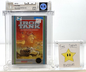 Iron Tank The Invasion of Normandy Nintendo NES New 1988 Sealed WATA 9.0 A