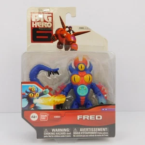 Disney Big Hero 6 Fred Modellino 4" #38603 Giocattolo Bandai 2014 NUOVO - Foto 1 di 12