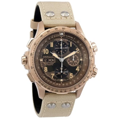 Reloj Hamilton X-Wind Lefty Cronógrafo Automático Hombre H77916920 Foto 1 de 3