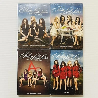 Pretty Little Liars Season 1 - 4 DVD Season 1 2 3 4 Region 1 Free Tracked Post - Image 1 of 4