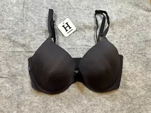 Harper Wilde Damen The Boost Push Up BH Schwarz Nylon Elasthan Gr. 34DD NEU - Bild 1 von 6