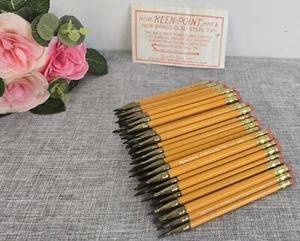 Vintage Keen-Point Dur-O-Lite Mechanical Pencil Orange Lot of 88 - Picture 1 of 4
