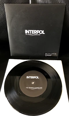 Interpol - The Heinrich Maneuver ( Part 2) UK New Vinyl 7” Single 2007 A1-B1 OOP - Image 1 of 4