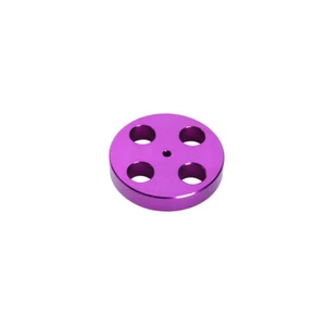 JDM ALUMINIUM STEERING SHAFT SPACER for NISSAN S13 180SX SKYLINE R32 300 PURPLE - Foto 1 di 1