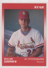 1990 Star St Petersburg Cardinals David Grimes #11