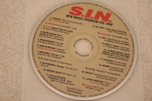S.I.N. New Music Program #25 1998 VG+ Promo CD Kid Capri Luther Vandross Big Pun - Picture 1 of 1