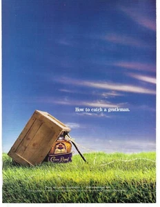 2003 Crown Royal, Green Field, Blue Sky, How to Catch a Gentleman, Print Ad - Picture 1 of 1