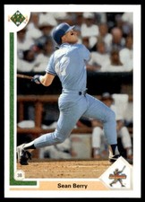 1991 Upper Deck Star Rookie #10 Sean Berry Rookie Kansas City Royals