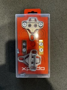 Xpedo XPR Adapter and Cleat Set for 3-hole mounting to 2-hole SPD style - Picture 1 of 2