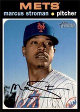 2020 Topps Heritage Base #117 Marcus Stroman - New York Mets