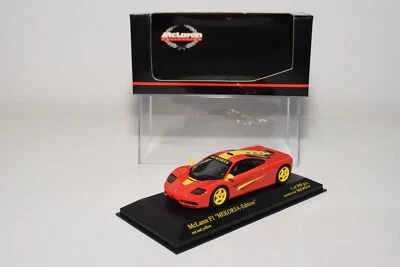 B20 1:43 MINICHAMPS 533 133444 MCLAREN F1 HEKORSA-EDITION RED YELLOW MIB 1/999 - Immagine 1 di 4