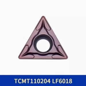 Insertos de carburo CNC TCMT110204 LF6018 10 piezas insertos de giro para acero inoxidable - Imagen 1 de 1