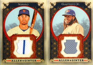 2023 Topps Allen & Ginter Jersey Bat Relic (B) Singles w/ RC - You Pick for Set