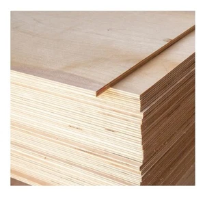 Vesey Gallery Hardwood Plywood Sheets, 5.5mm Pack of 4, Natural Timber - Picture 1 of 2