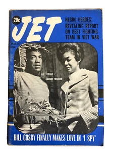Nancy Wilson, Bill Cosby Finally Makes Love In I Spy June 30, 1966 JET Magazine - Picture 1 of 12