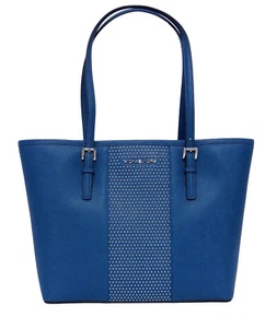 NUEVO BOLSO DE MANO MICHAEL KORS MICRO STUD JSTR PEQUEÑO CUERO SAFFIANO 350€ - Imagen 1 de 11