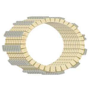 Clutch Friction Plates for Kawasaki Ninja ZX-9R ZX900C ZX900E ZX900F 1998-2003 - Picture 1 of 1