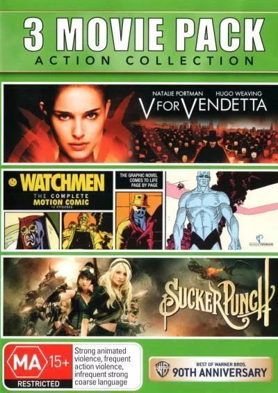 V for Vendetta / Watchmen / Sucker Punch | Triple Pack (Box Set Triple Pack, DVD - Image 1 of 1