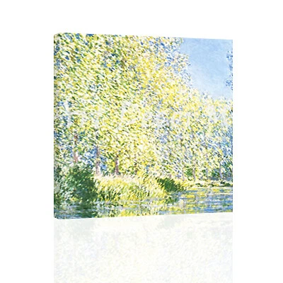 Bend In The River-Monet - CANVAS OR PRINT WALL ART - Image 1 of 2