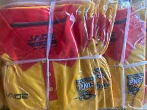 PNG Kumuls Rugby League Polar Shirt - Picture 1 of 1