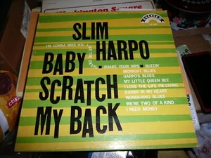 record LP rare Blues Slim Harpo Baby Scratch My back on Excello LP 8009 VG - Picture 1 of 9