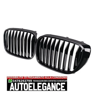 RADIATOR GRILLE INDIVIDUAL KIDNEYS SUITABLE FOR BMW 7 Series G11 G12 15-19 GLOSS - Foto 1 di 5