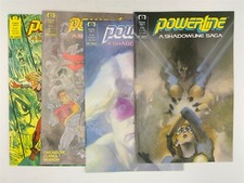 Powerline: Shadowline Saga #2-5 & 6 Epic Comics 1988 FN-VF
