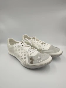 Under Armour Shakedown Elite Breeze White Track & Field Shoes SZ 13 - Picture 1 of 6