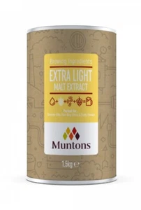 1,5 Kg Malt extract liquid Muntons extra light 1.5 kg (birra al doppio malto) - Foto 1 di 1