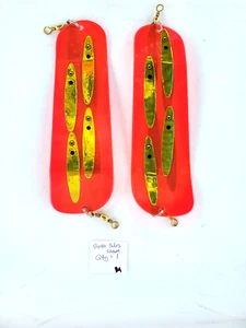 TROTA LAMPEGGIANTE - ROSSO 8 1/4" sm. Pesce dorato - Dodger - Plastiche preferite - Foto 1 di 1