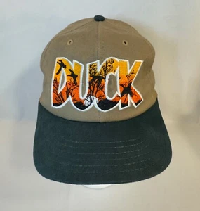 GORRA DE BÉISBOL DE CAZA DE PATO BORDADA A PRESIÓN ESPALDA P SOMBRERO CO. RETRO - Imagen 1 de 6