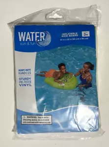 Water Sun and Fun Inflatable Kick Board-33in x 22in-Cactus- Ages 3+ NEW - Picture 1 of 3