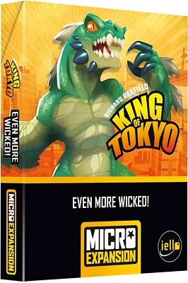 Even More Wicked King Of Tokyo Game Micro Expansion Iello Games IEL 51899 Mini - Image 1 of 4