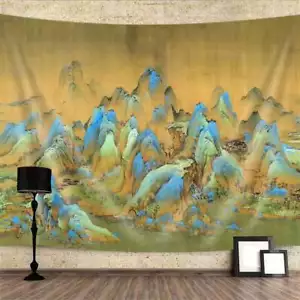 Landscape Asian Extra Large Tapestry Wall Hanging Art Poster Japan Background - Picture 1 of 7