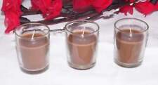 48 Chocolate Brown Wax Votive Candles Wedding Anniversary Birthday Party Event