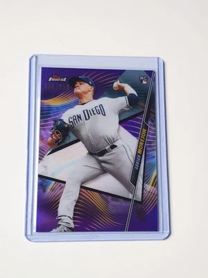 Topps Finest 2020 Adrian Morrison San Diego Padres Rookie RC Purple MLB /250 - Image 1 of 2