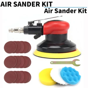 125mm Pneumatic Air Orbital Sander Sanding Machine Polisher For Car Polishing - Picture 1 of 8