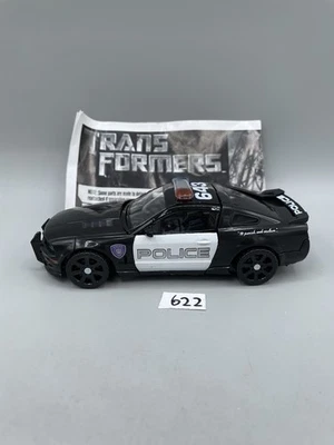 Hasbro Transformers Movie 2007 Deluxe Class Barricade w/ Black Frenzy Complete - Image 1 of 4