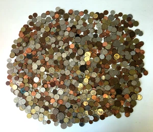 Job Lot 4kg+ Numismatist Unsorted Mixed British/International/Antique Coins - Picture 1 of 13