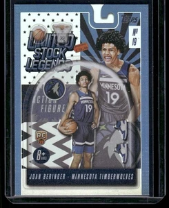 2025-26 Topps LST-17 Joan Beringer Stock Limitado Leyendas RC Objetivo Exclusivo - Imagen 1 de 2