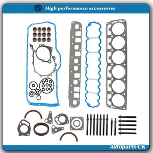 For 01-03 Jeep Grand Cherokee TJ Wrangler 4.0 OHV 12V Full Gasket Set Head Bolts - Bild 1 von 11