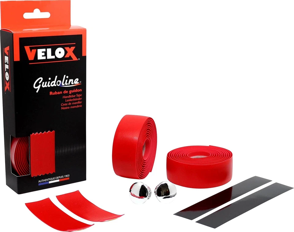 Velox Classic Handlebar Tape, Red, One Size - Image 1 of 2