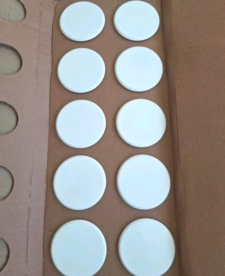 Conjunto de placa de cubierta grande oculta Viking 23174MA/W Mirage blanco (paquete de 10) Foto 1 de 4