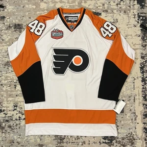Camiseta Daniel Brière Philadelphia Flyers 2010 Clásica de Invierno NHL Blanca S 54 ¡NUEVA CON ETIQUETAS! - Imagen 1 de 11