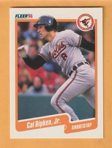 Cal Ripken Baltimore Orioles 1990 Fleer #187 HOF - Bild 1 von 2