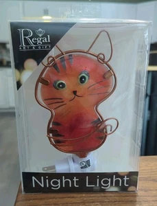Regal Art & Gift Cat Night Light w/120V Bulb Included. NIB - Picture 1 of 7